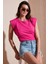 Pamuklu Bisiklet Yaka Kolsuz T Shirt Bayan T Shirt 5864019 2