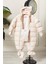 Kapüşonlu Fermuarlı Bebek Astronot Tulum 51330 3