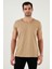Pamuklu Slim Fit V Yaka Basic T Shirt Erkek T Shirt 5412001 4