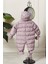 Kapüşonlu Fermuarlı Bebek Astronot Tulum 51330 2