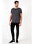 Pamuklu Slim Fit Bisiklet Yaka T Shirt Erkek T Shirt 541BALANCE 2