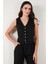 Regular Fit Bol Paça Yelekli Takım Bayan Takım 67045162S4 5