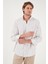 Pamuklu Çizgili Regular Fit Düğmeli Yaka Gömlek Erkek Gömlek CF21S112480 5