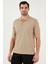 Pamuklu Regular Fit Düğmeli Polo Yaka T Shirt Erkek Polo Yaka T Shirt 5902127 5