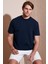 Pamuklu Bisiklet Yaka Relaxed Fit Basic T Shirt Erkek T Shirt 5902610 1