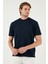Pamuklu Bisiklet Yaka Relaxed Fit Basic T Shirt Erkek T Shirt 5902610 5