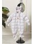 Unisex Kapüşonlu Fermuarlı Bebek Astronot Tulum 51330 1