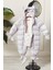 Unisex Kapüşonlu Fermuarlı Bebek Astronot Tulum 51330 4