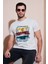 Pamuklu Slim Fit Bisiklet Yaka T Shirt Erkek T Shirt 541CALIFORNIA24 1