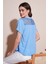 Güpür Detaylı Pamuk Regular Fit V Yaka Bluz Bayan Bluz 611BZ0286 2