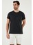 Pamuklu Slim Fit Bisiklet Yaka T Shirt Erkek T Shirt 541FOLLOW 5
