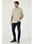 Pamuklu Relaxed Fit Sıfır Yaka T Shirt Erkek T Shirt 5905446 2
