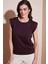 Pamuklu Bisiklet Yaka Kolsuz T Shirt Bayan T Shirt 5864019 3