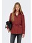 Onlnewstarline Regular Fit Kapüşonlu Cepli Mevsimlik Mont Bayan Mont 15218612 1