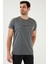 Pamuklu Slim Fit Bisiklet Yaka T Shirt Erkek T Shirt 541WIND 4