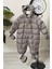 Unisex Kapüşonlu Fermuarlı Bebek Astronot Tulum 51330 1