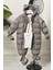 Unisex Kapüşonlu Fermuarlı Bebek Astronot Tulum 51330 3