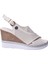 Kadın Deri Dolgu Topuk Sandalet D25YS-2640 1