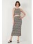 Slim Fit Ip Askılı Yırtmaçlı Takım Bayan Takım 5865278 4