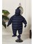 Unisex Kapüşonlu Fermuarlı Bebek Astronot Tulum 51330 2