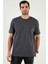 Pamuklu Relaxed Fit Sıfır Yaka T Shirt Erkek T Shirt 5905446 4