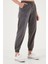 Regular Fit Yüksek Bel Lastikli Paça Jogger Spor Pantolon Bayan Pantolon 668YP5039 4