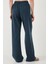 Relaxed Fit Yüksek Bel Bol Paça Pantolon Bayan Pantolon 668YP5040 5