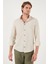 Pamuklu Regular Fit Düğmeli Yaka Gömlek Erkek Gömlek CF20S111871 5