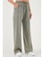 Relaxed Fit Yüksek Bel Bol Paça Pantolon Bayan Pantolon 668YP5040 3