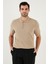 Pamuklu Regular Fit Düğmeli Polo Yaka T Shirt Erkek Polo Yaka T Shirt 5902127 3