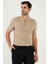 Pamuklu Regular Fit Düğmeli Polo Yaka T Shirt Erkek Polo Yaka T Shirt 5902127 4