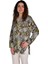 Kadın Leopar Desen Şifon Gömlek BGL-ST04236 2
