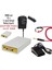 Voltaj Ayarlı Çift Jaklı Adaptör + Pedal + Clıp Cord Set 1
