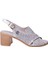 Kadın Deri Topuklu Sandalet D25YS-2755 1