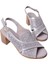 Kadın Deri Topuklu Sandalet D25YS-2755 4