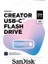 Creator 256GB SDCZ75C-256G-G46 USB 3.2 Gen 1 Type-C Flash Bellek 5