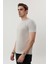 Sıfır Yaka Bisiklet Yaka Petek Dokulu Likralı Taş Erkek Tshirt 3