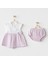 Kız Bebek Elbise Takim Dress Underpant Set Magical Butterfly Muslin AC25574 1