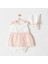 Kız Bebek Elbise Takim Dress Band Set Love Family AC25505 1