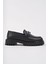 Daily Kalın Taban Tokalı Günlük Casual Makosen Kadın Loafer Ayakkabı 1
