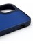 iPhone 13 Uyumlu Deri Görünümlü Sert Kapak Kılıf Lacivert 4