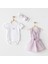 Kız Bebek Takim 3'lü Set Magical Butterfly AC25577 1