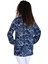Kadın Yaprak Desen Baskılı Viscon Bluz BGL-ST04283 5