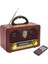 MV-115BT USB - Sd - Fm - Bluetooth Destekli Nostaljik Radyo 1