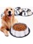 Büro Ev Evcil Hayvanı Için 15CM Mini Çelik Kedi Köpek Mama Kabı 2