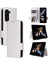 Samsung Galaxy Z Için Flip Case Fold 6 Kart Yuvaları Tutucu Manyetik Yan Pu (Yurt Dışından) 1