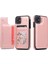 Kart Tutucu Çift ile IPhone 11 Pu Deri Kickstand Için Cüzdan Kılıf (Yurt Dışından) 1