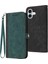 IPhone 16 Için Kılıf Artı Kart Yuvası Standı ile Flip Folio Kitap Kickstand Pu (Yurt Dışından) 1