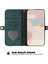 IPhone 16 Için Kılıf Artı Kart Yuvası Standı ile Flip Folio Kitap Kickstand Pu (Yurt Dışından) 3