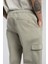 Jogger Cargo Erkek Dokuma Pantolon Haki 4